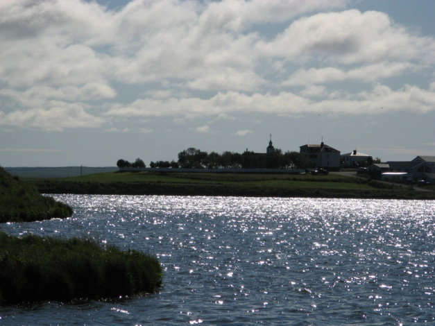 Обои картинки фото природа, реки, озера, река, блики