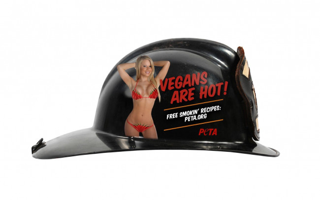 Обои картинки фото бренды, peta, people, for, the, ethical, treatment, of, animals, блондинка