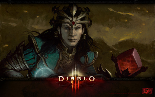 Обои картинки фото видео, игры, diablo, iii, магия, жезл