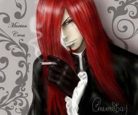 Картинка аниме gray man cross marian генерал