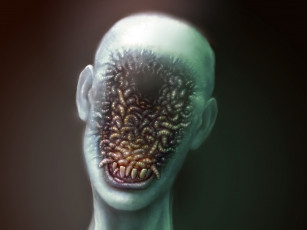 Картинка фэнтези нежить черви