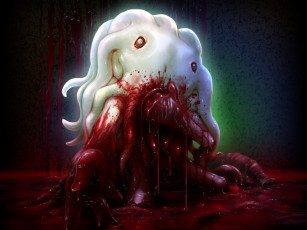 Картинка фэнтези существа глаза