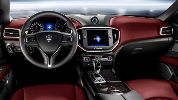 Картинка автомобили спидометры торпедо maserati ghibli coupe