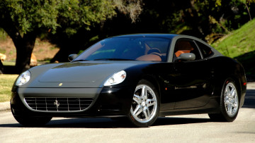 Картинка ferrari 612 scaglietti автомобили s p a гоночные спортивные италия