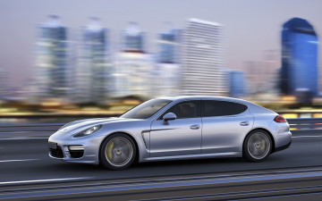 Картинка автомобили porsche panamera sports car