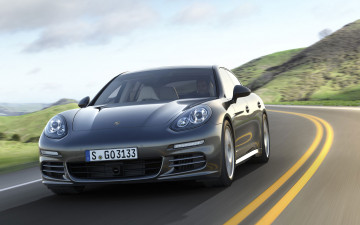Картинка автомобили porsche panamera sports car