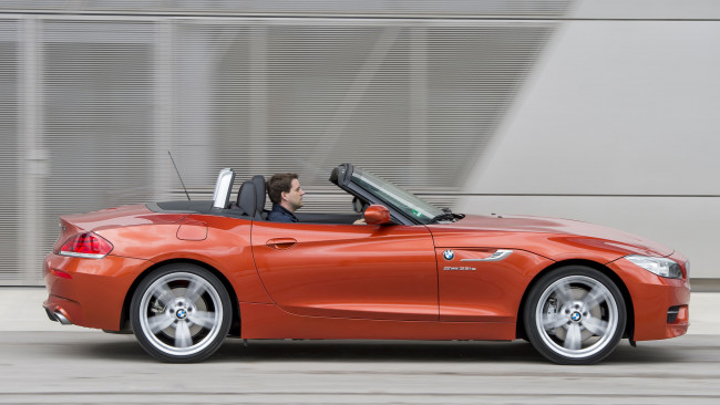 Обои картинки фото автомобили, bmw, roadster, z4