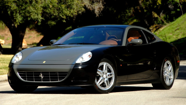 Обои картинки фото ferrari, 612, scaglietti, автомобили, s, p, a, гоночные, спортивные, италия