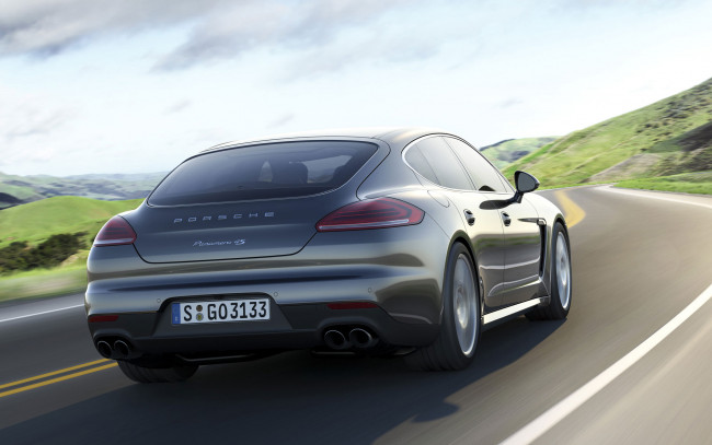 Обои картинки фото автомобили, porsche, panamera, sports, car