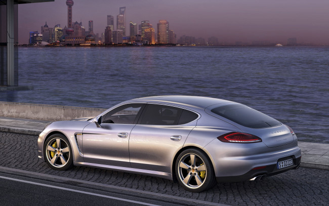 Обои картинки фото автомобили, porsche, panamera, sports, car