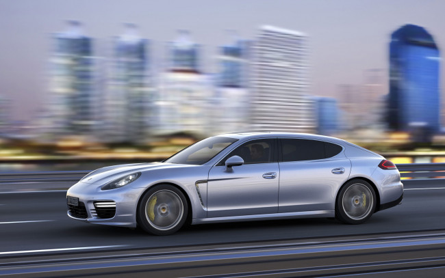 Обои картинки фото автомобили, porsche, panamera, sports, car