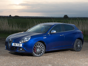 Картинка автомобили alfa+romeo alfa romeo giulietta sportiva uk-spec 940 2014г синий