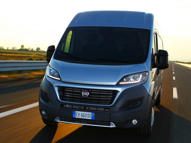 Обои картинки фото автомобили, fiat, 2014г, l3h2, van, ducato