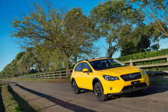 обоя автомобили, subaru, желтая, 2015г, sunshine, yellow, xv