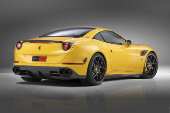 Картинка автомобили ferrari novitec rosso california t 2015г желтый