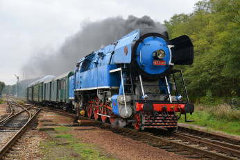 Картинка техника паровозы железная дорога рельсы паровоз