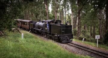 Картинка техника паровозы железная дорога рельсы паровоз