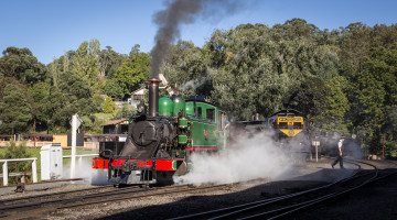 Картинка техника паровозы дорога рельсы железная паровоз
