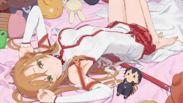 Картинка аниме sword+art+online асуна yuuki asuna арт sword art online
