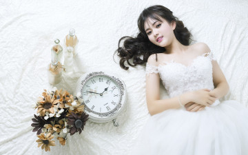 Картинка девушки -unsort+ азиатки часы азиатка девушка