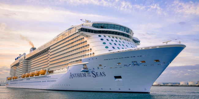 Обои картинки фото anthem of the seas, корабли, лайнеры, круизный, лайнер