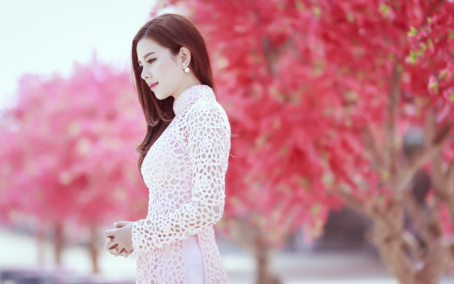Обои картинки фото девушки, -unsort , азиатки, девушка, азиатка, весна