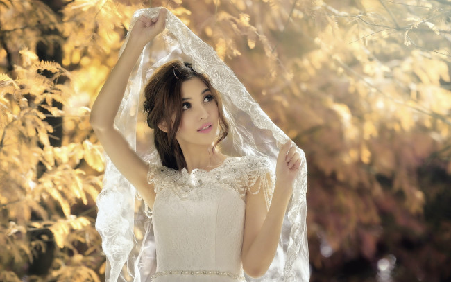 Обои картинки фото девушки, -unsort , азиатки, девушка, азиатка, невеста