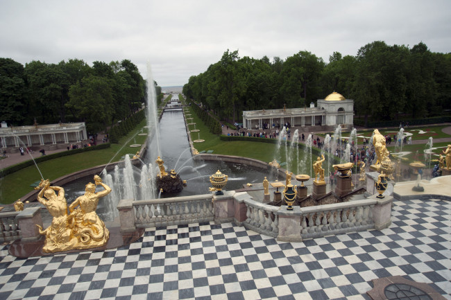 Обои картинки фото города, санкт-петербург,  петергоф , россия, петергоф