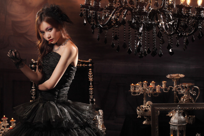 Обои картинки фото девушки, -unsort , азиатки, девушка, азиатка, поза, взгляд