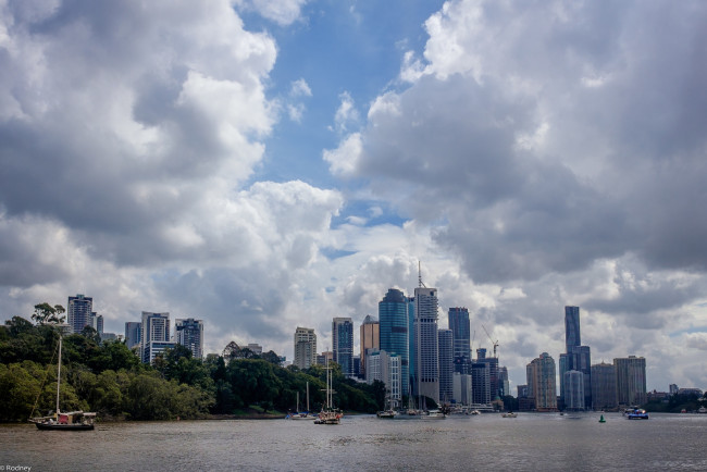 Обои картинки фото города, - панорамы, город, небо, облака