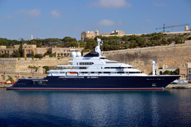 Обои картинки фото octopus, корабли, Яхты, яхта