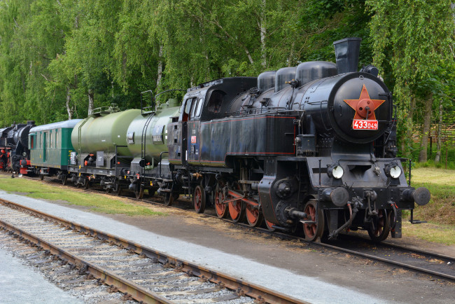 Обои картинки фото техника, паровозы, железная, дорога, рельсы, паровоз