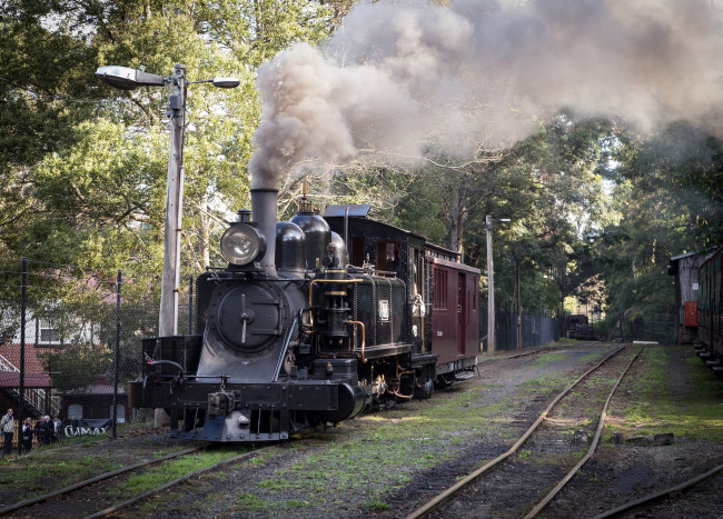 Обои картинки фото техника, паровозы, железная, дорога, рельсы, паровоз
