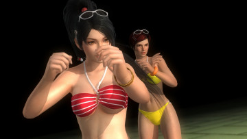 Картинка 3д+графика аниме+ anime девушки взгляд фон mila and momiji