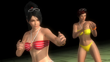 Картинка 3д+графика аниме+ anime девушки взгляд фон mila and momiji