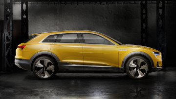 Картинка audi+h-tron+quattro+concept+2016 автомобили audi h-tron quattro concept 2016 жёлтый