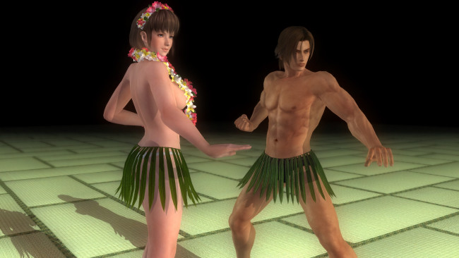 Обои картинки фото 3д графика, аниме , anime, девушка, взгляд, фон, парень, поза