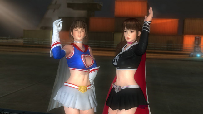 Обои картинки фото 3д графика, аниме , anime, фон, поза, взгляд, девушки