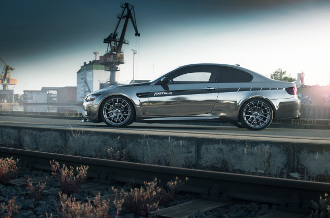 Обои картинки фото автомобили, bmw, coupe, m3, fostla, 2016г, e92