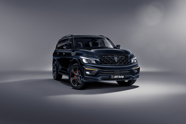 Обои картинки фото автомобили, infiniti, design, larte, missuro, 2016г, z62, qx80