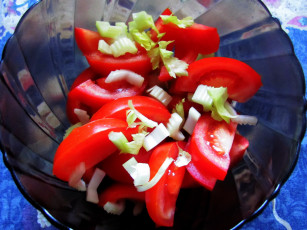 Картинка еда рябина помидоры сельдерей