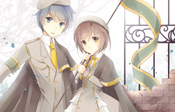 Картинка аниме vocaloid персонажи