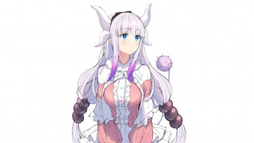 Картинка аниме kobayashi-san+chi+no+maid+dragon kamui kanna