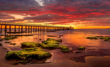 Картинка природа побережье рассвет