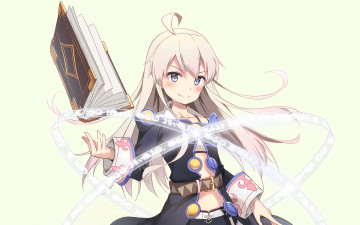 Картинка аниме grimoire+of+zero девушка взгляд фон