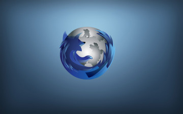 Картинка компьютеры mozilla+firefox логотип фон
