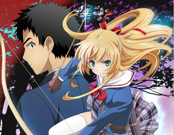 Обои картинки фото аниме, isuca, клест