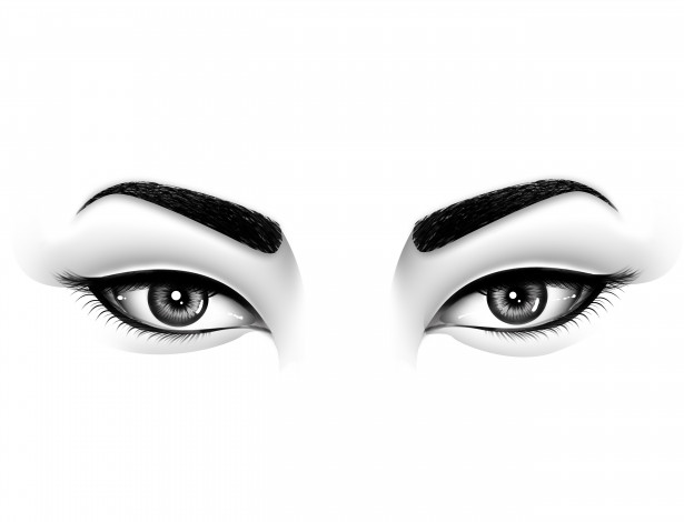 Обои картинки фото рисованное, минимализм, глаза