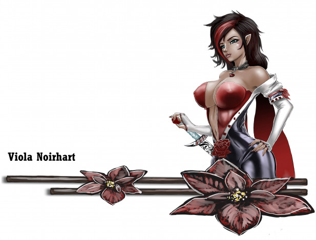 Обои картинки фото рисованное, комиксы, униформа, фон, девушка