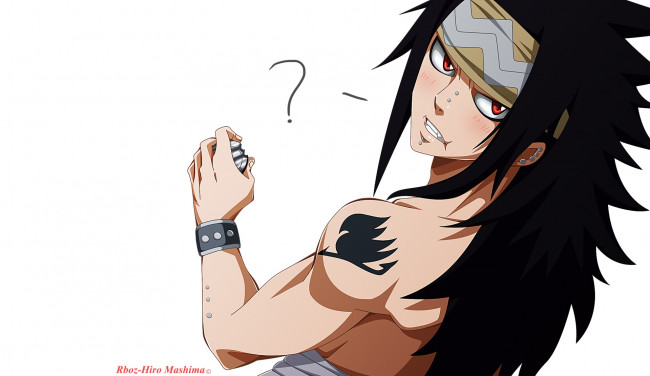 Обои картинки фото аниме, fairy tail, гаджил